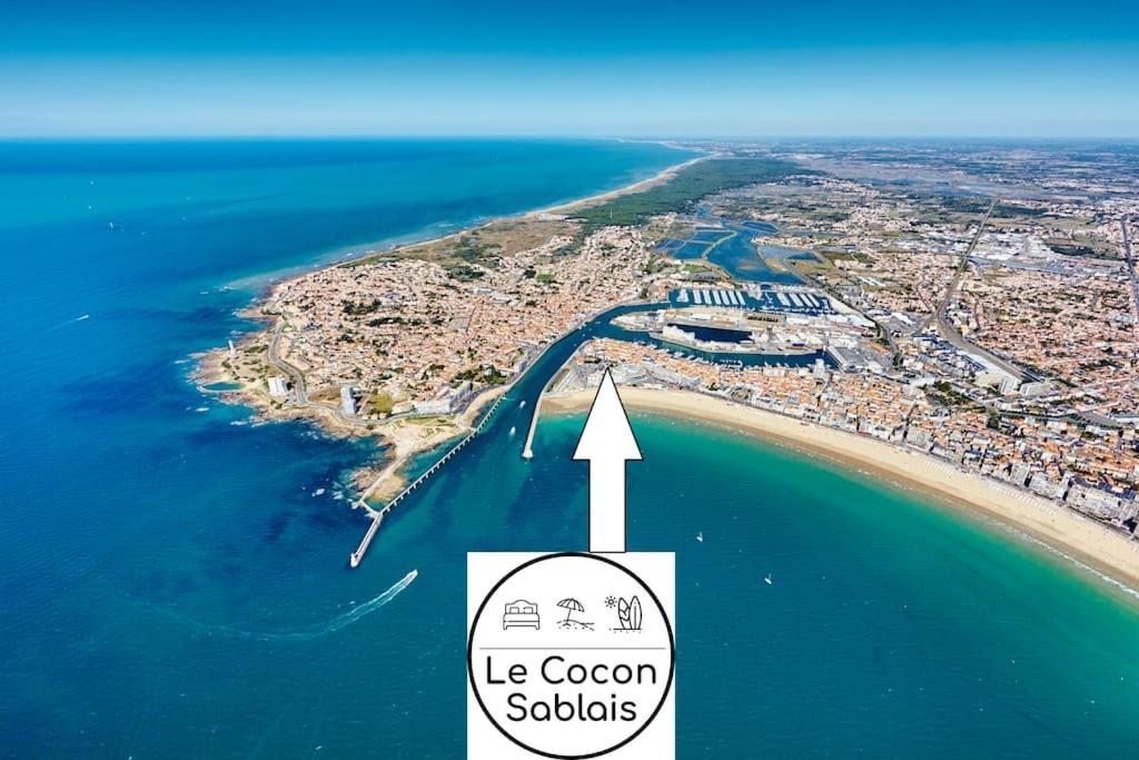 Sunny Studio Terrasse, Hypercentre La Plage A 2 Pas ! Les Sables-dʼOlonne Zewnętrze zdjęcie